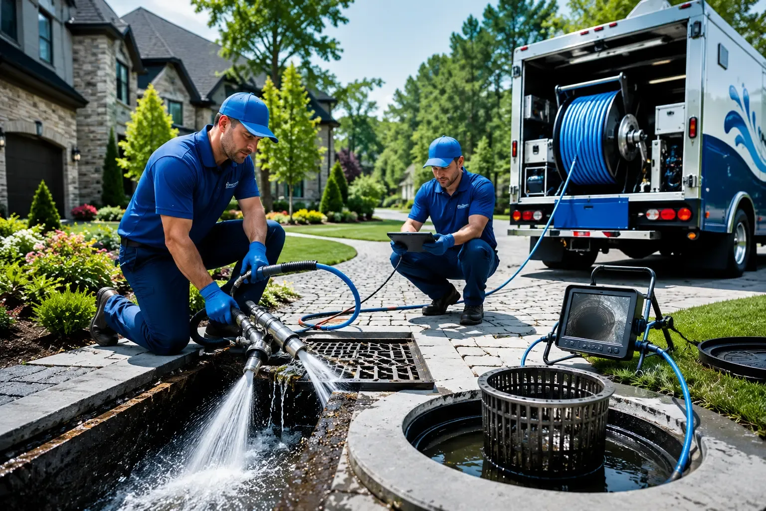 Local outdoor drain cleaning professionals in Glencoe, IL